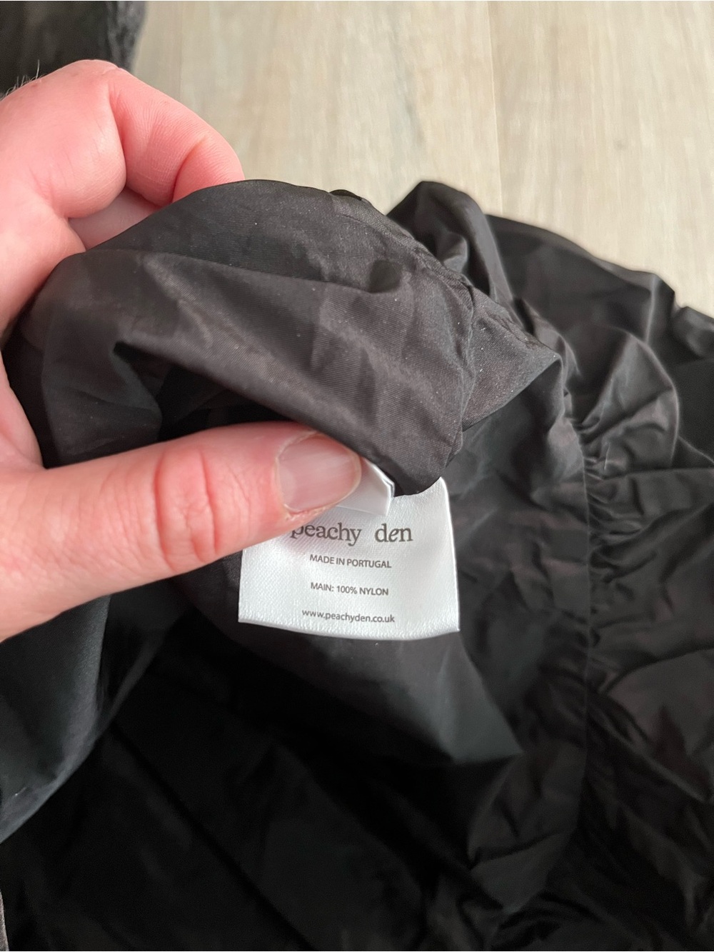 NWT The Peachy Den Women’s Deba Mini Dress Chocolate - Size Small - Picture 6 of 10